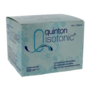 Quinton Isotonic Solution Buvable 30 Ampoules/10ml