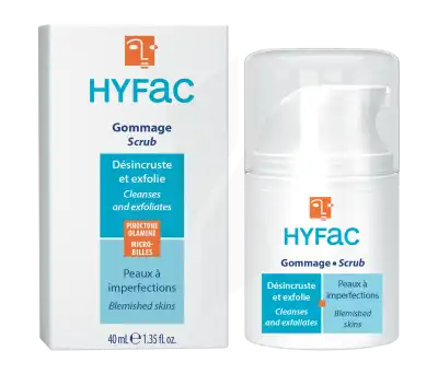 Hyfac Gommage Exfoliant Express Tube40 Ml à MONSWILLER