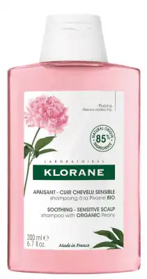 Klorane Capillaire Shampooing Pivoine Bio Fl/200ml à CUGNAUX