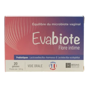 Evabiote Flore Intime Gélules VÉgÉtale Boîte De 20