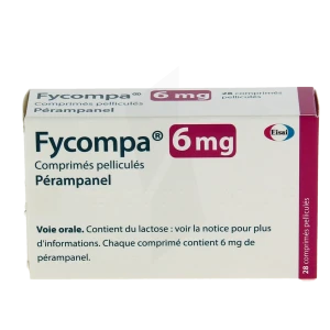 Fycompa 6 Mg, Comprimé Pelliculé