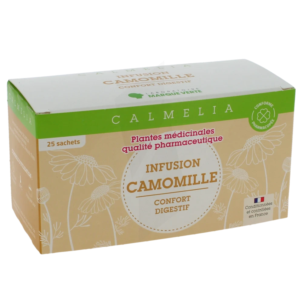 Calmelia Camomille Tisane 25 Sachets