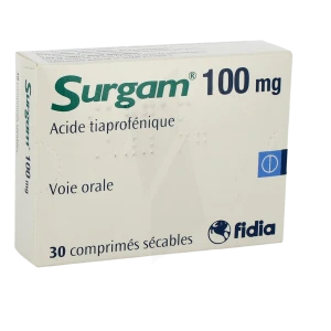 Surgam 100 Mg, Comprimé Sécable