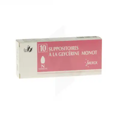Suppositoires A La Glycerine Monot Nourrissons à Bordeaux