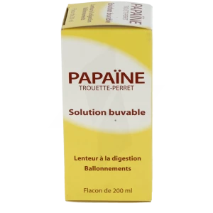 Papaine Trouette Perret S Buv Digestion Ballonnements Fl/200ml