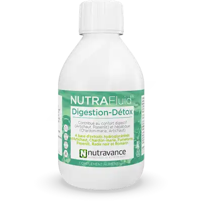 Nutravance Nutrafluid Digestion-détox Solution Buvable Fl/250ml à BRON