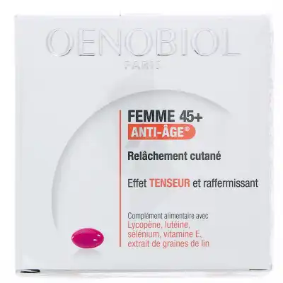Oenobiol Femme 45+ Anti-age 30 Capsule à MONSWILLER