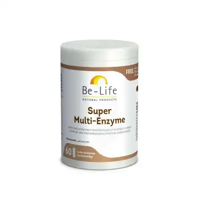 Be-life Super Multi-enzyme Gélules B/60 à ANDERNOS-LES-BAINS
