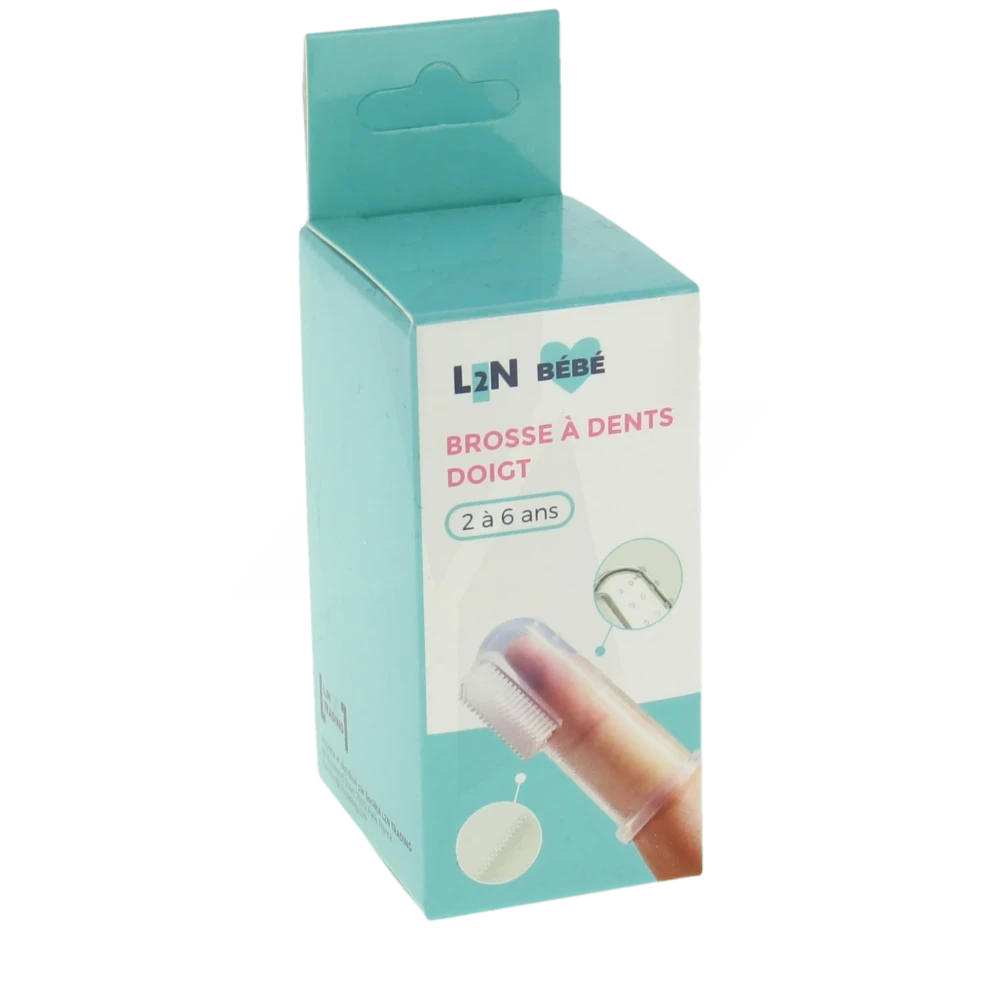 L2n Brosse Dents Doigt 2-6ans