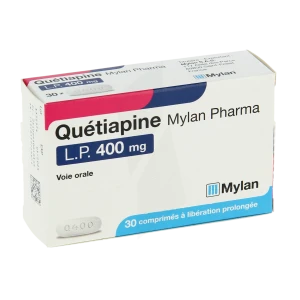 Quetiapine Viatris Lp 400 Mg, Comprimé à Libération Prolongée