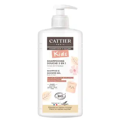 Cattier Shampooing Douche 2 En 1 Guimauve Fl Pompe/500ml à Bordeaux