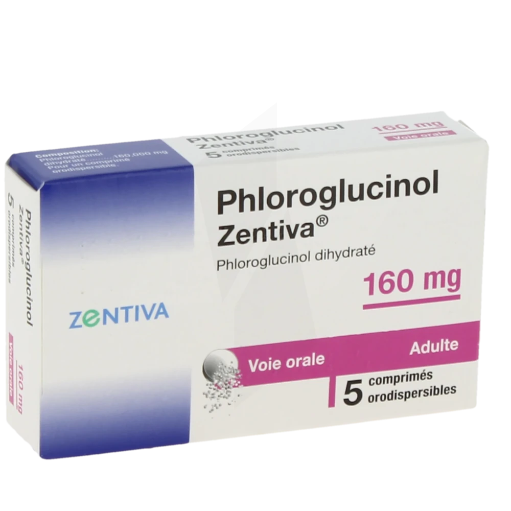 Phloroglucinol Zentiva 160 Mg, Comprimé Orodispersible