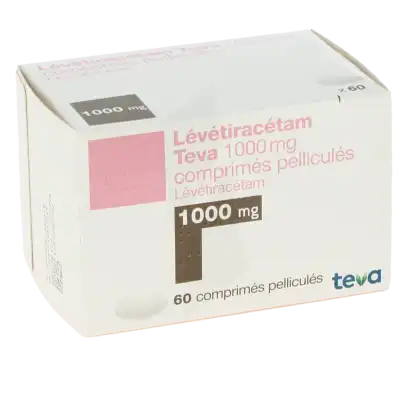 Levetiracetam Teva 1000 Mg, Comprimé Pelliculé à TOULOUSE