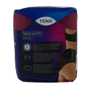 Tena Silhouette Taille Haute Sous-vêtement Plus Noir M B/9