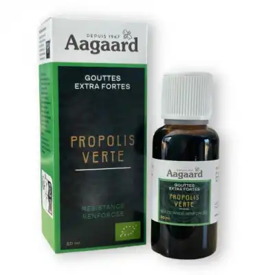 Aagaard Gouttes Propolis Verte Extra Fortes 30ml à Bondues