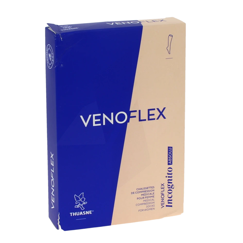 Venoflex Incognito Absolu 2 Chaussette Pied Ouvert Femme Bronze Taille 2n