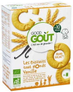 Good Goût Biscuit Tout Rond Vanille B/80g