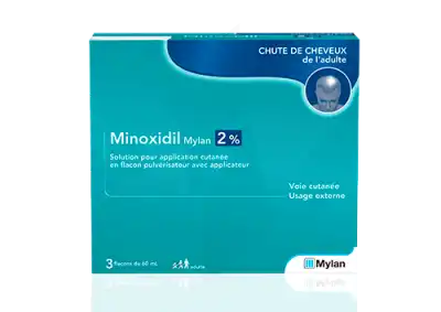 Minoxidil Mylan 2 %, Solution Pour Application Cutanée à DIJON