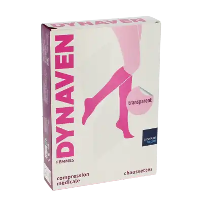 Dynaven Transparent Chaussettes  Femme Classe 2 Beige BronzÉ X Large Normal à JOINVILLE-LE-PONT