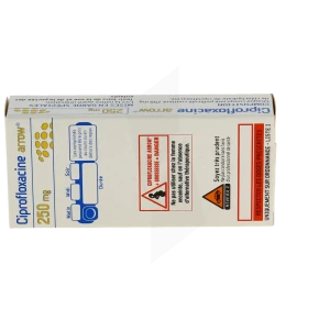 Ciprofloxacine Arrow 250 Mg, Comprimé Pelliculé