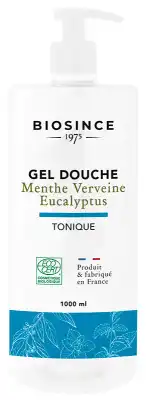 Biosince 1975 Gel Douche Menthe Verveine Eucalyptus Tonique 1l à SARROLA-CARCOPINO