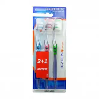 Elgydium Brosses à Dents 2+1 Offerte à PINS-JUSTARET