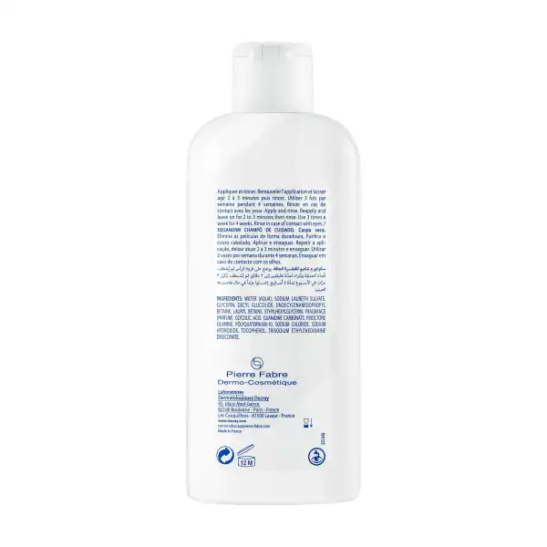 Ducray Squanorm Shampooing Pellicule Sèche 200ml