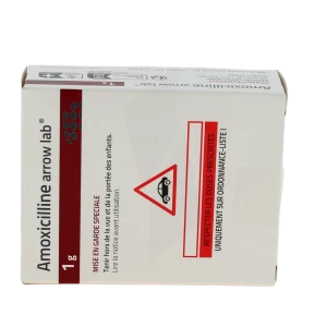 Amoxicilline Arrow Lab 1 G, Comprimé Dispersible