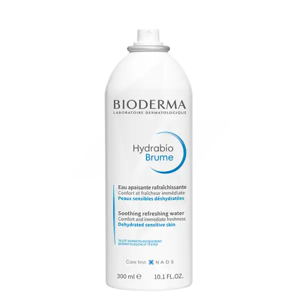 Bioderma Hydrabio Brume D'eau Rafraîchissante Hydratante Peau Déshydratée 300ml