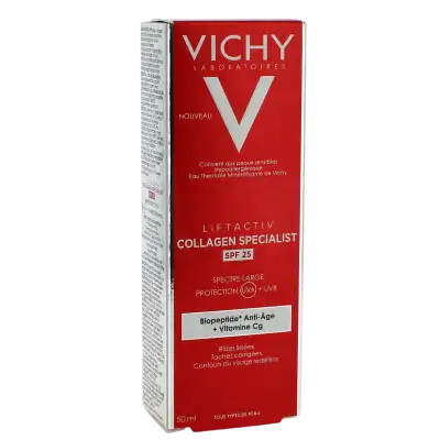 Vichy Liftactiv Specialist Collagen Crème De Jour Spf25 Fl Pompe/50ml à Hagetmau