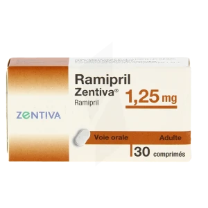 Ramipril Zentiva 1,25 Mg, Comprimé