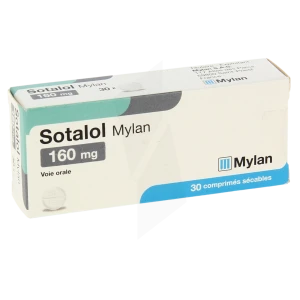 Sotalol Viatris 160 Mg, Comprimé Sécable