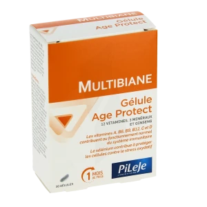 Pileje Multibiane Age Protect 30 Gélules