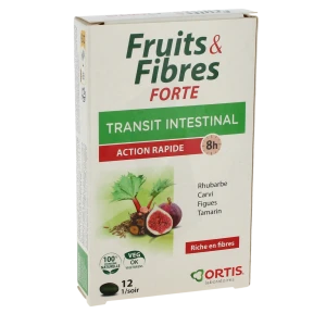 Ortis Fruits & Fibres Forte Comprimés B/12