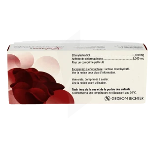 Belara 0,03 Mg/2 Mg, Comprimé Pelliculé