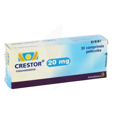 Crestor 20 Mg, Comprimé Pelliculé à CHENÔVE
