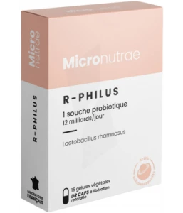 Micronutrae R-philus 15 Gélules