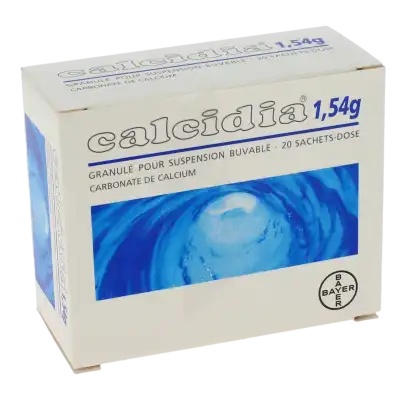 Calcidia 1,54 G, Granulé Pour Suspension Buvable En Sachet-dose à MANDUEL