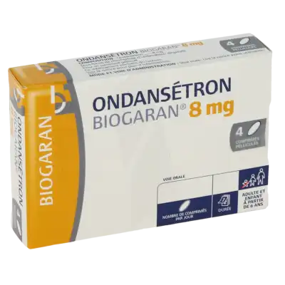 Ondansetron Biogaran 8 Mg, Comprimé Pelliculé à RUMILLY