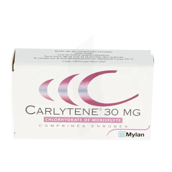 Carlytene 30 Mg, Comprimé Enrobé