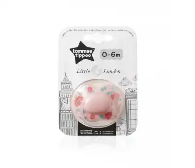 Tommee Tipee Sucette Little London 0-6mois Rose