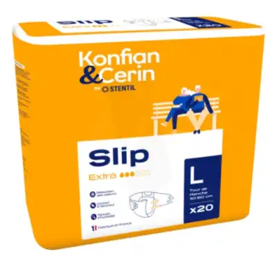 Konfian & Cerin Slip Extra L Sachet/20 à Monsempron-Libos