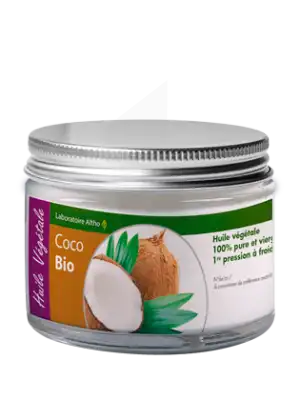 Laboratoire Altho Huile Végétale Coco Bio Pot/100ml à AUCAMVILLE