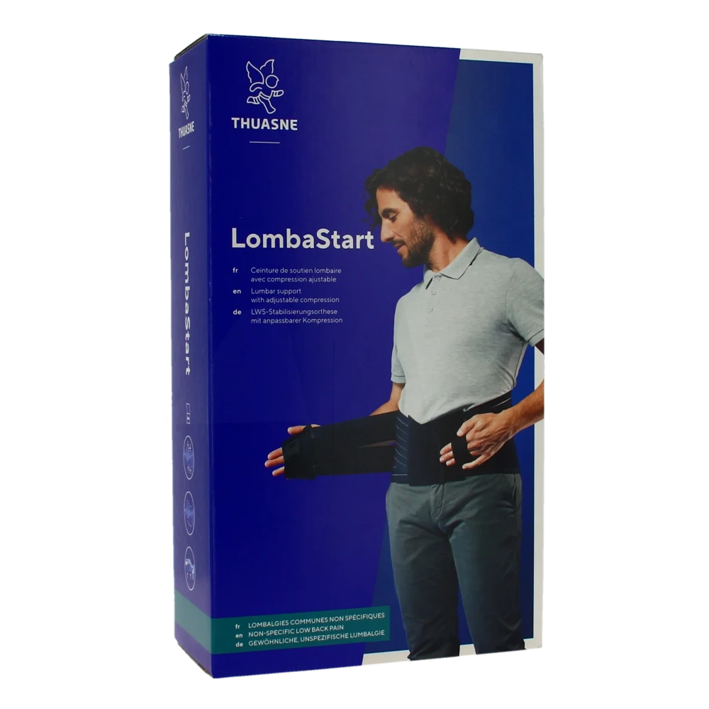 Thuasne Lombastart Ceinture Lombaire Maintien Hauteur 26cm Taille 5