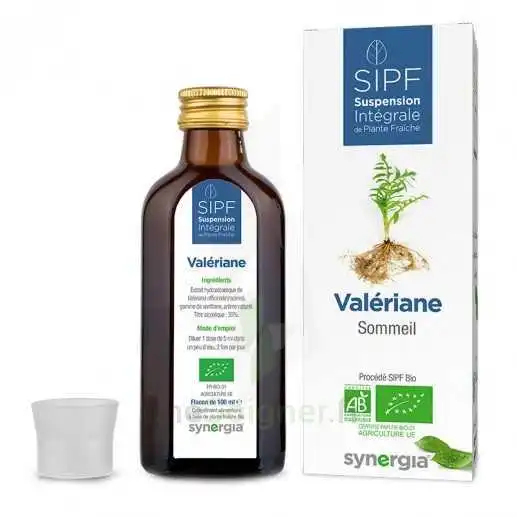 Synergia Sipf Valériane Solution Hydroalcoolique Fl/300ml