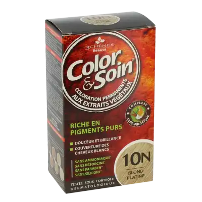 Color&soin Kit Coloration Permanente 10n Blond Platine à Mûrs-Erigné