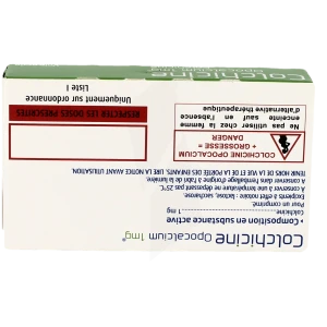 Colchicine Opocalcium 1 Mg, Comprimé Sécable