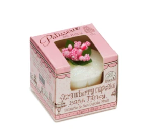 Le Comptoir Des Tendances Petit Four De Bain - Strawberry Cupcake