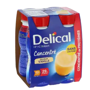 Delical Boiss Hphc Ct Nutrim Vanille 4 Bouteilles De 200 Ml à Ottmarsheim