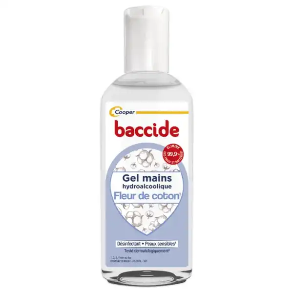Baccide Gel Mains Désinfectant Fleur De Coton Fl/30ml